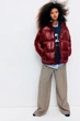 Куртка демісезонна жіноча H&M 210528-4 L(175/104) бордовий (2105280005) - изображение 1