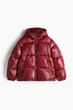 Куртка демісезонна жіноча H&M 210528-4 L(175/104) бордовий (2105280005) - изображение 2