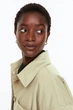 Куртка-сорочка жіноча H&M 202871-4 M(170/96) бежевий (2028710004) - изображение 6