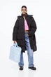 Куртка демісезонна жіноча H&M 202433-4 S(165/88) чорний (2000004784201) - изображение 5