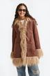 Куртка демісезонна жіноча H&M 202993-4 S(165/88) коричневий (2029930003) - зображення 1