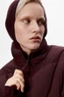 Куртка демісезонна жіноча H&M 211915-4 M(170/96) бордовий (2119150004) - изображение 5
