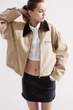 Куртка демісезонна жіноча H&M 210993-4 M(170/96) бежевий (2109930004) - зображення 3