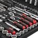 Набір інструментів 1/2" & 3/8" & 1/4", 233 од., Cr-V STORM INTERTOOL ET-8233 - зображення 12