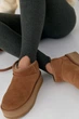 Утеплені лосини у рубчик зі штрипками - хакі колір, ONE SIZE - зображення 4