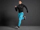 Спортивные штаны джоггеры Softshell / Софтшелл для мужчины Crivit LYCRA® 457546 XL Бирюзовый - изображение 2