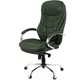Крісло АКЛАС Валенсія Soft CH MB Зелений (Шкіра Lux LC-green) - изображение 1