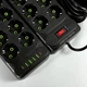 Подовжувач мережевий UA Power F35U на 10 розеток + 4USB + 2Type-C (6m) - зображення 3