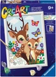 Malowanie po numerach Ravensburger CreArt Happy Deer 12023059 (4005555230595) - obraz 1