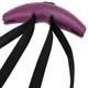 Ручки для еспандера та тренажера Ezous Ox Horn Handle F-13 комплектація 2шт Black-Purple - зображення 4