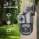 Вулична WIFI камера відеоспостереження поворотна Smart Home Camera SC03 V380 Pro на два об'єктиви - изображение 2