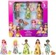 Ігровий набір мiнi ляльок Mattel Disney Princess & Friends Set Принцеси з друзями, 10 одиниць - зображення 1