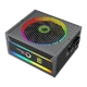 Блок живлення 1050 Вт, GameMax RGB1050 PRO, Black, модульний, 80+ Gold, Active PFC, 14 см з RGB підсвічуванням, 3xMolex / 10xSATA / 4x6+2-pin / 2x4+4-pin / 1x20+4-pin, захист OVP / UVP / SIP / OCP / OLP / OPP / SCP - изображение 2