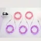 Світлодіодна гірлянда Роса UFT MIX Pink & Purple набір з 5 штук від мережі 220В для декору кімнати - зображення 4