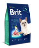 Сухой корм для кошек с чувствительным пищеварением Brit Premium Cat by Nature Sensitive с ягненком 8 кг 171873 - изображение 1