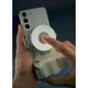 TELESIN Magsafe Hand Grip + дзеркало LED White — магнітний тримач-ручка для смартфону з LED-дзеркалом (MagSafe)(545) - зображення 3