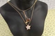 Цепь Xuping Jewelry двойная цепочка Три звезды 45 см золотистая - изображение 3