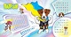 Дитяча парта зі стільцем зі збільшеною стільницею Українські янголята П03, з регулюванням висоти, біло-салатовий колір, малюнок Пес Патрон - зображення 4