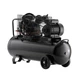 Компрессор, 100 л, 3,0 кВт, 220 В, 10 атм, 500 л/мин, 2 цилиндра INTERTOOL PT-0014 - изображение 4