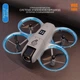 Квадрокоптер V66 Grey – дрон c 8K-камерой, 2 АКБ в комплекте, FPV, 5G Wi-Fi, EIS, Избегание препятствий, Флипы, Гироскоп, до 24 (12+12) минут, до 200 м, 70 грамм - изображение 2