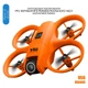 Квадрокоптер V66 Orange – дрон c 8K-камерой, 2 АКБ в комплекте, FPV, 5G Wi-Fi, EIS, Избегание препятствий, Флипы, Гироскоп, до 24 (12+12) минут, до 200 м, 70 грамм - изображение 3
