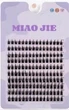 Кластерные накладные ресницы MIAO JIE с корейским єффектом лучей 160 шт - изображение 1