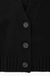 Кардиган жіночий cos chunky cropped cashmere-blend cardigan 1190832002 L Чорний - зображення 5