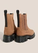 Женские коричневые полусапоги MOSCHINO Love 39 (JA24075G0NIG0210-39) - изображение 2