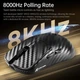 Игровая Мышка ATTACK SHARK R11 ULTRA Grey КАРБОНОВЫЙ Корпус Беспроводная Трехрежимная 2.4G/Bluetooth/Кабель, 8000Hz, PAW3950MAX, 42000 DPI, 49 грамм Ультралегкая - изображение 8