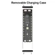 Корпус повербанка DIY BQ-S21PD/S87PD-V1, 22.5W, под АКБ 4x21700, 2xUSB-A, Type-C in/out, Lightning in, BLACK-TRANSPARENT - изображение 3