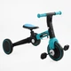 Дитячий триколісний велосипед-біговел Best Trike, з підсвіткою Блакитний (BS-77552) - зображення 1