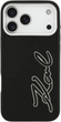 Панель Karl Lagerfeld FW Grained Signature Logo для Apple iPhone 17 Pro Max Black (KLHCP17XPGFKSRSK) - зображення 3