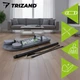 Багатофункціональна пілатес-дошка Trizand 97×35 см з ручками, роликом та еспандерами для тренувань вдома і в залі - зображення 9