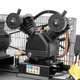 Компресор, 100 л, 3,0 кВт, 380 В, 10 атм, 500 л/хв, 2 циліндри INTERTOOL PT-0013 - зображення 6