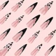 Накладные ногти Nail френч леопард, стилет, длинные, 24 шт - изображение 2