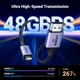 Кабель мультимедійний HDMI M to HDMI micro M 2.0m V2.1 8K60Hz HD164 black Ugreen (15517) - зображення 2