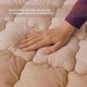 Одеяло шерстяное Woolly 140х210 см IDEIA 400 гр/м2 зимнее, теплое, натуральное, овечья шерсть 5176434 - изображение 3