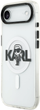 Панель Karl Lagerfeld IML Karl Sketch Logo MagSafe для Apple iPhone 17 Air Transparent (KLHMP17MHGKIGKBT) - зображення 2