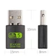 WiFi Bluetooth адаптер Двухдиапазонный 5 Ghz / 2.4 Ghz + Блютуз (980320) - изображение 3