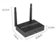 Система беспроводного передатчика и приемников видеосигнала по Wi-Fi (HDMI transmitter/reciver) 4K 200m (1 передатчик, 1 приемник) - изображение 4