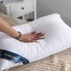 Подушка гіпоалергенна Hilton 74×48 см біла. Готельна якість для дому та готелів, 900 г, 100% поліестер 5035232 - зображення 7