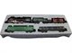 Игрушечная железная дорога 602B — паровоз с подсветкой, парогенерацией и 5 вагонами, длина 93 см, дорога 99×138 см, аккумуляторная - изображение 4