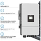 Гибридный инвертор Deye SUN-10K-SG05LP3-EU-SM2 10KW 48V 2 MPPT Wi-Fi 220/380V Трехфазный - изображение 4
