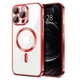 Чехол Fiji Chrome для Apple iPhone 14 Pro Max с MagSafe и защитой камер Red - изображение 1
