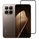 Защитное стекло TDG 9D для Xiaomi 15T Pro полная проклейка черный - изображение 1