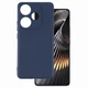 Чехол Fiji Full Soft Premium для Poco F6 противоударный бампер с микрофиброй Dark Blue - изображение 1