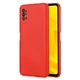 Чехол Fiji Full Soft Premium для ZTE Blade A71 противоударный бампер с микрофиброй Red - изображение 1