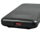 Power bank WUW Y163 10000 mAh зі швидкою зарядкою, дисплеєм та вбудованими кабелями Black - зображення 4