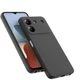Чехол Fiji Full Soft Premium для ZTE Blade A54 противоударный бампер с микрофиброй Black - изображение 1