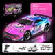 Радиоуправляемая машинка для дрифта Porsche 911 GT Neon 1:16 (29см), LED-подсветка, сменные шины, аккумулятор 7.4V, пульт 2.4GHz - изображение 8